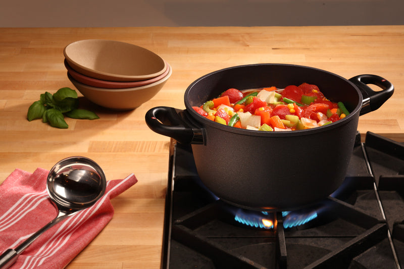 Swiss Diamond HD 5.2L 24cm Nonstick Casserole with Glass Lid