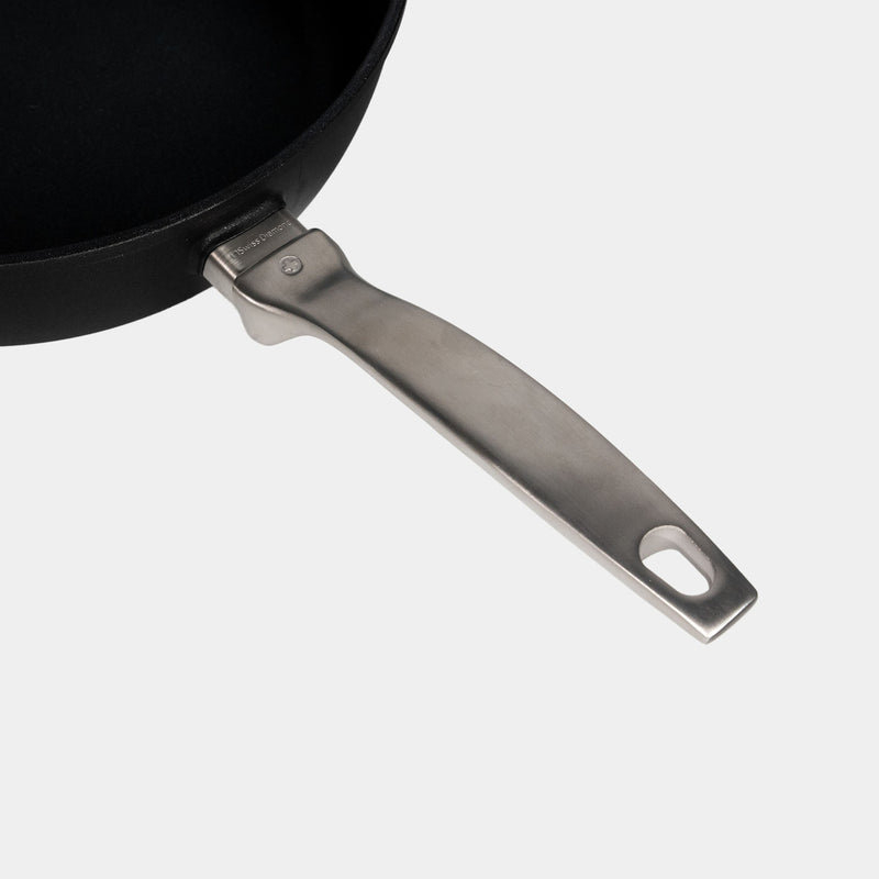 CXD Induction 28x7.5cm 4.2L deep saute pan with glass vented lid