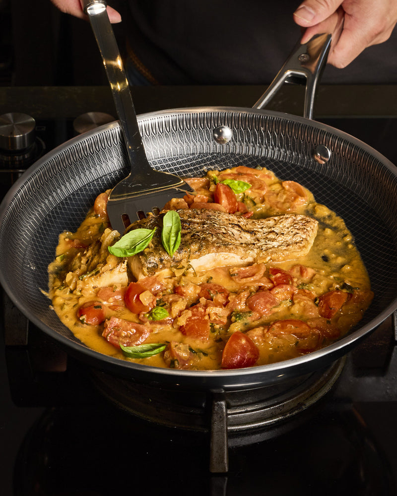 DLX Clad 3-Piece Fry Pan set: 20, 24 & 28cm