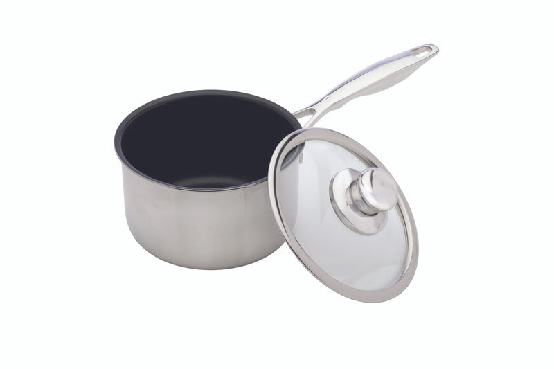 XD Nonstick Clad Induction 16cm x 10cm 2L SAUCEPAN + LID