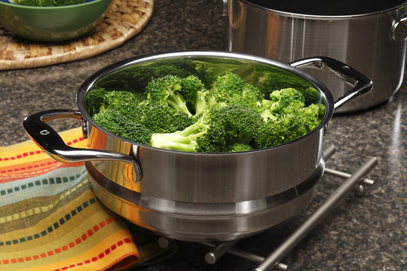 XD Nonstick Clad 20x11cm Steamer fits 16/18/20cm pans