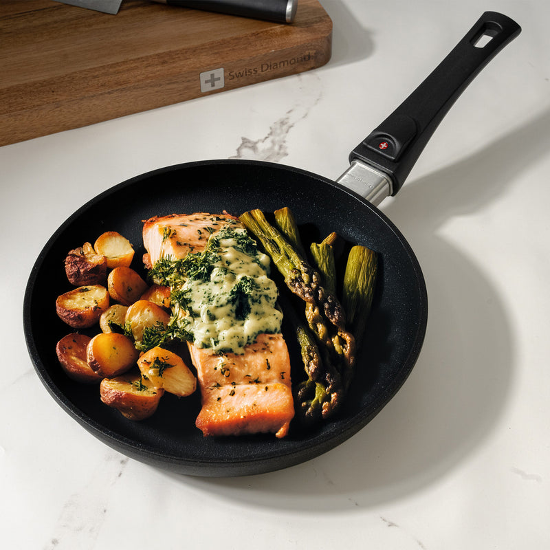 XD Induction 24cm x 4cm FRY PAN w/Detachable Handle