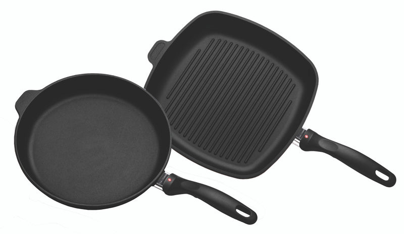 XD 2 Piece Set:  28cm Fry Pan and 28x28cm Grill Pan